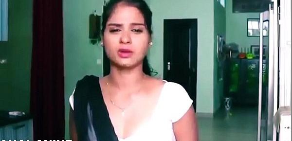  ANALANINE-Hot indian maid makes the day well